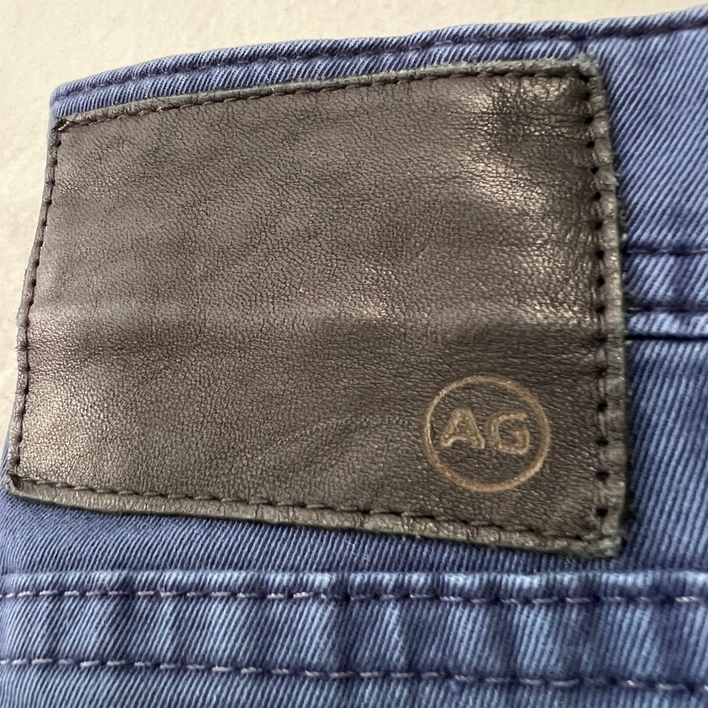 AG Adriano Goldschmied The Matchbox Slim Straight Men 36 Blue Jeans Chino Pants - Picture 9 of 12